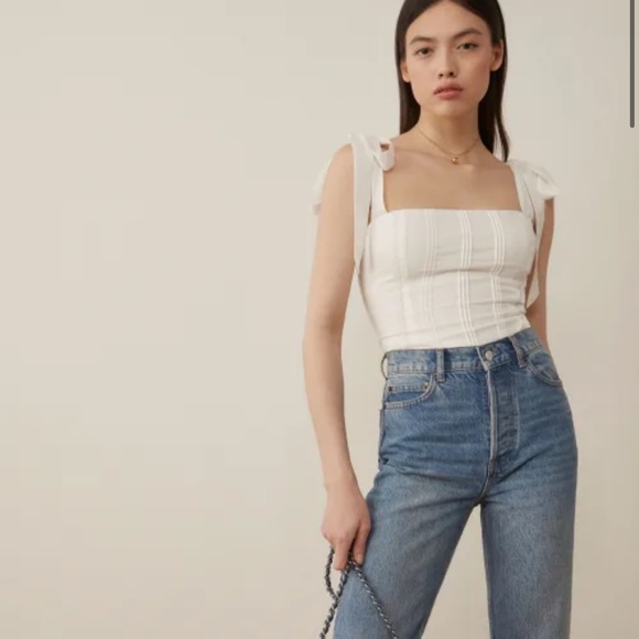 SOLD NWT Reformation size 2 Adelia Top - Picture 1 of 4